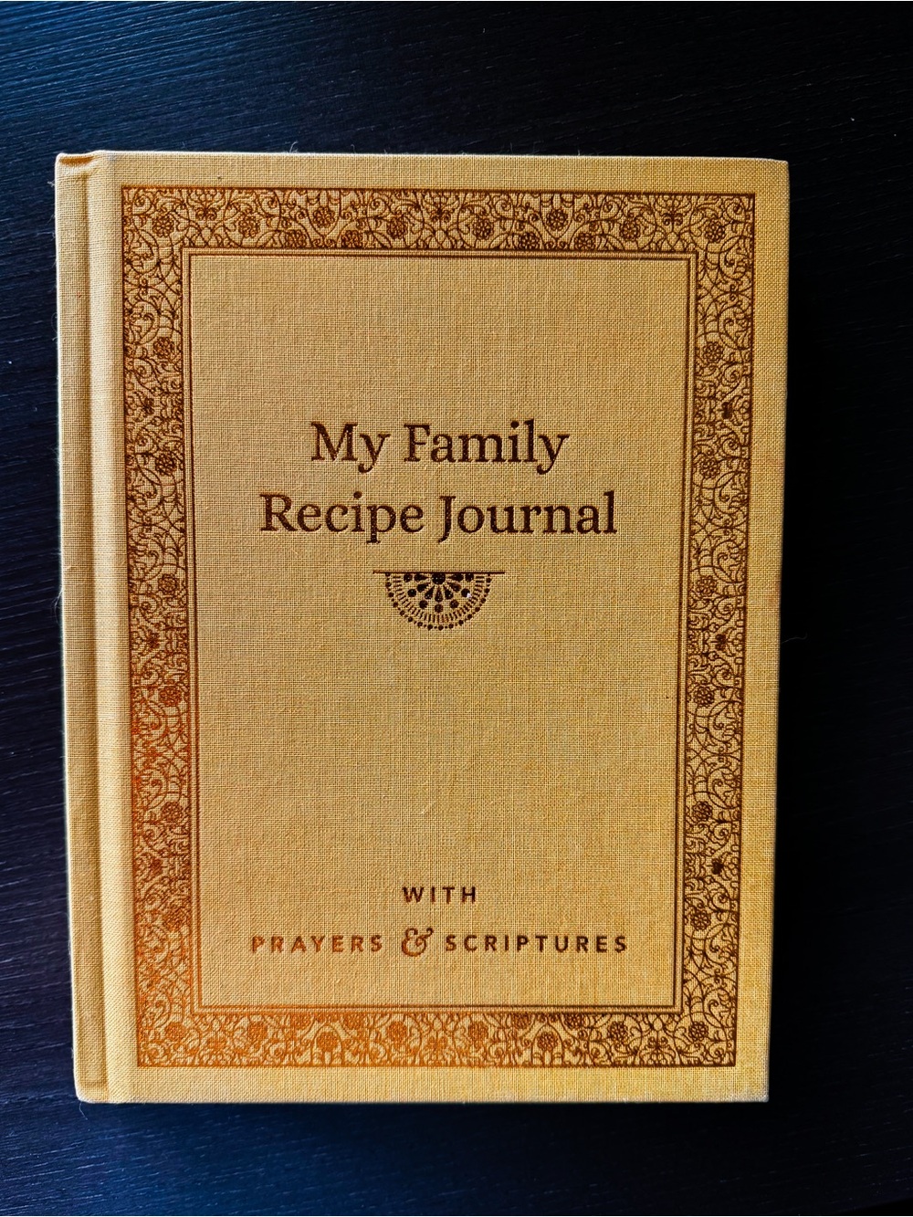 DaySpring My Family Recipe Journal Prayers Scriptures Aarti Sequeira